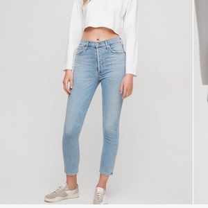 citizens of humanity olivia crop jeans